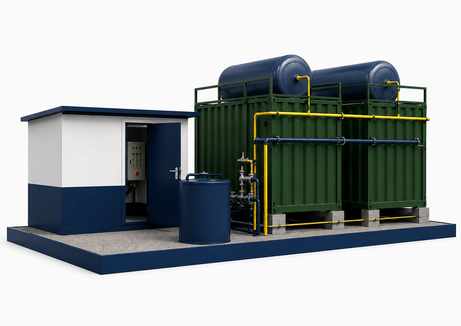 Containerized Bio-Gas Plant — Renewable Energy | iRA Synergy