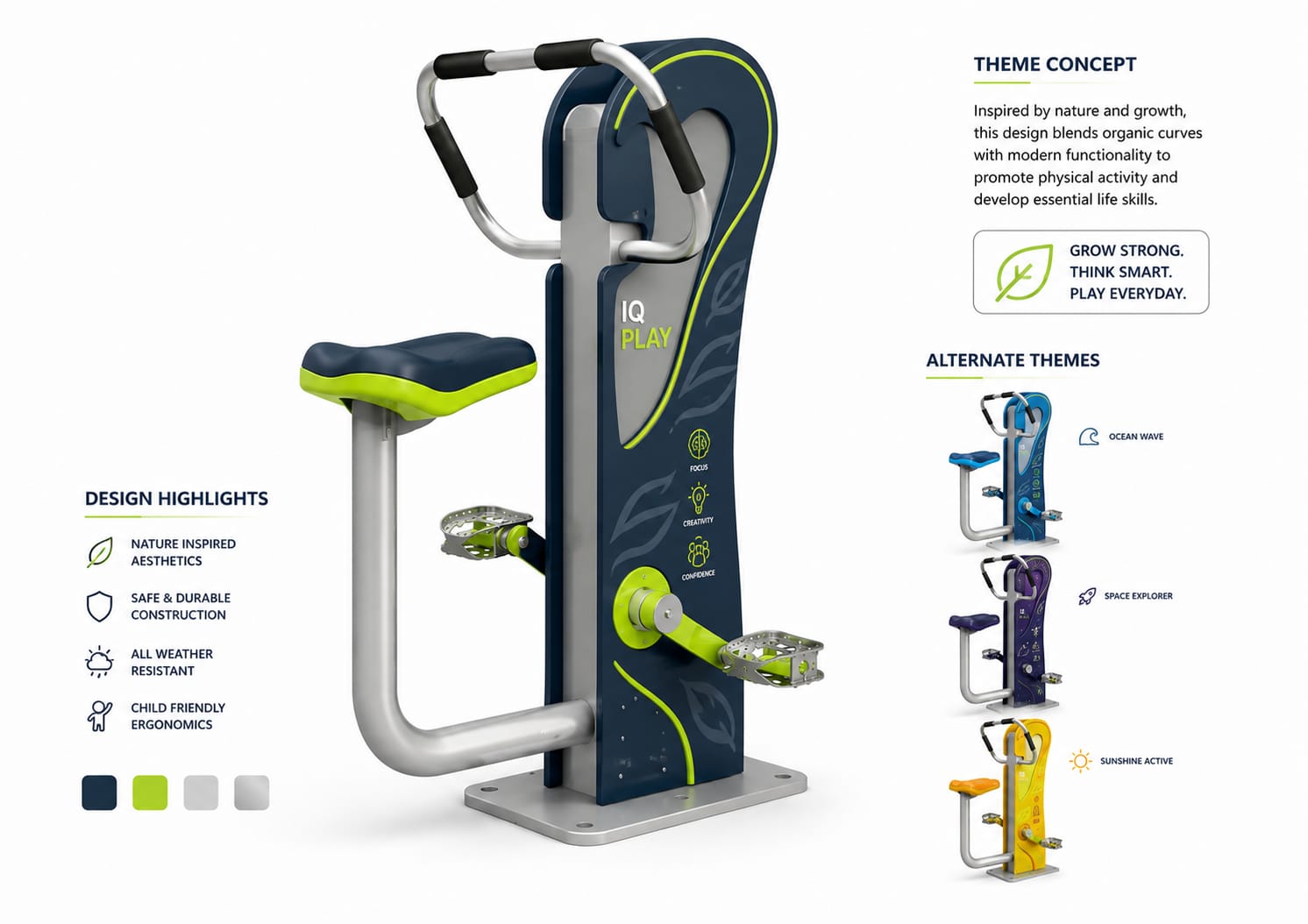 Kids Outdoor Fitness Hub