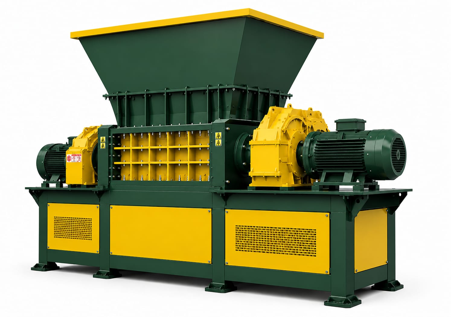Municipal Solid Waste Shredder Machine