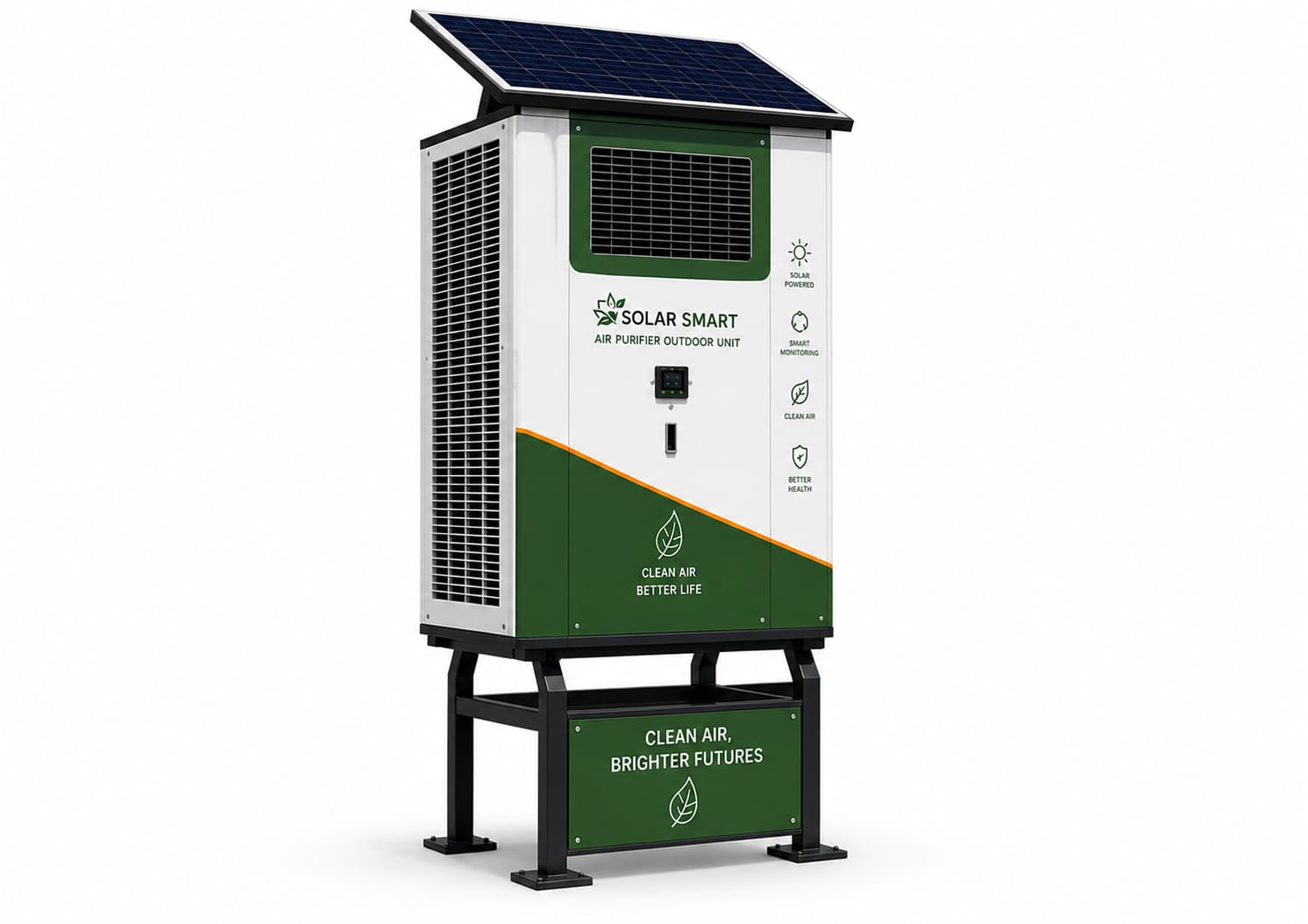 Solar Powered Outdoor Air Purifier — Smart City | iRA Synergy