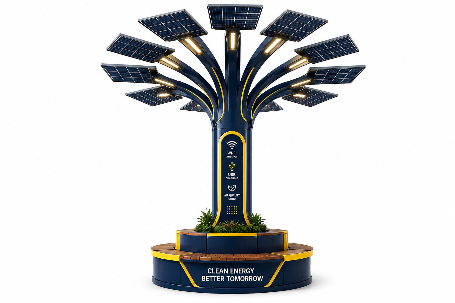 Solar Tree — Renewable Energy | iRA Synergy