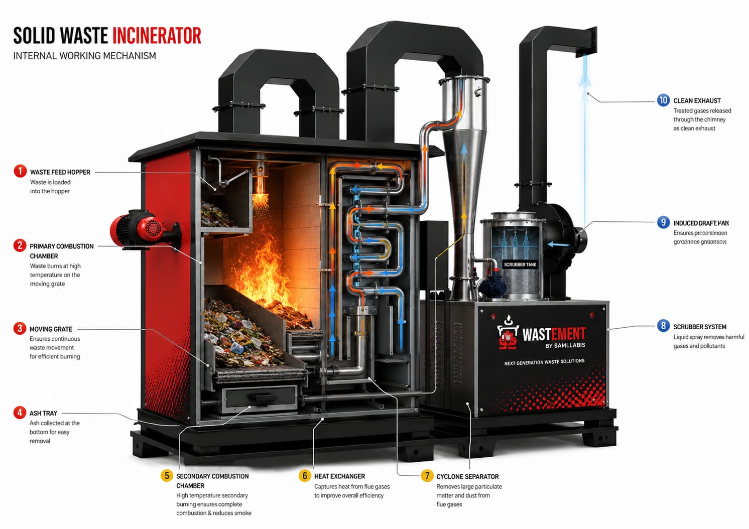 Electrical Bio Medical Waste Incinerator