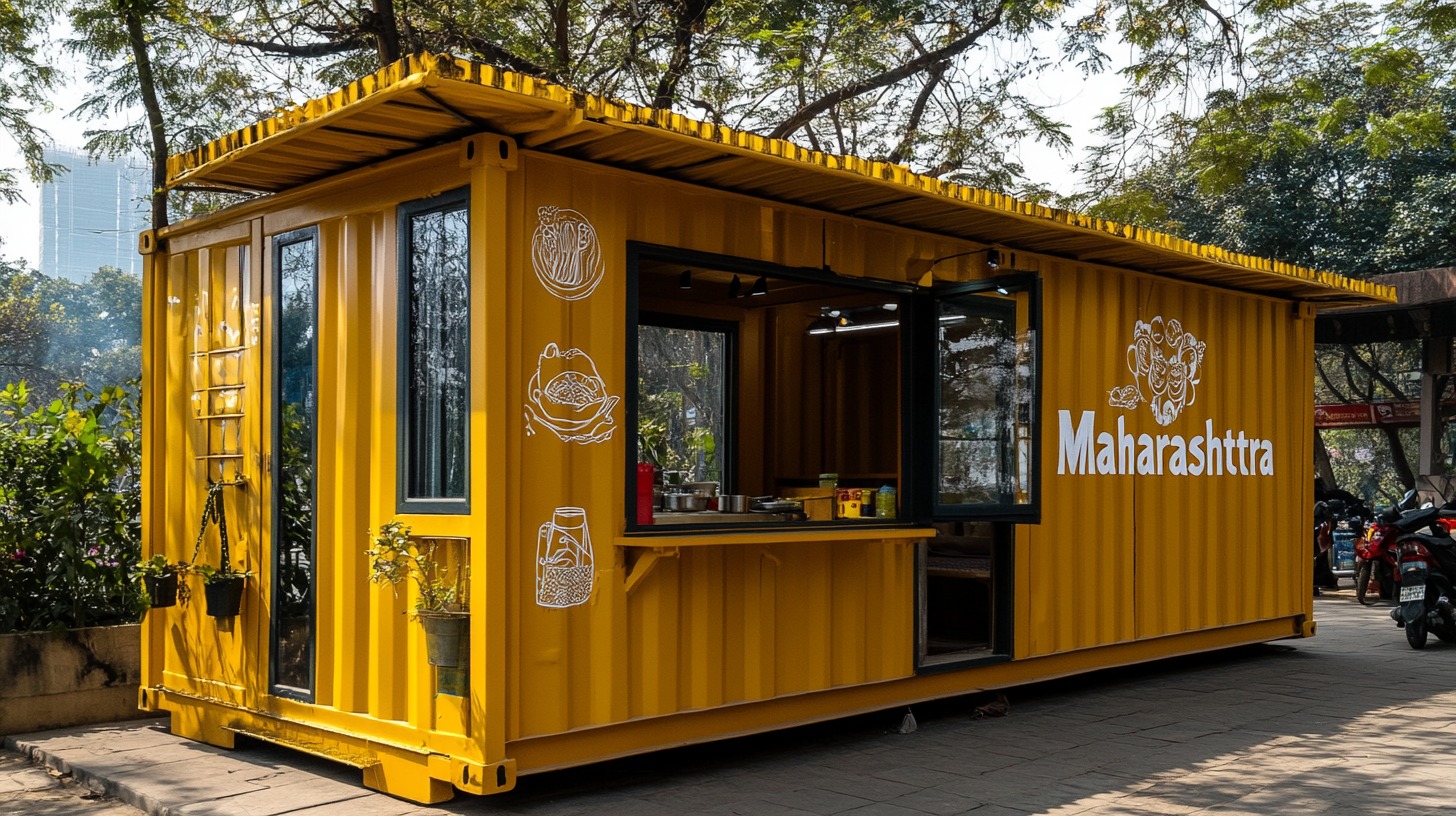 Container Food Stall — Smart City | iRA Synergy