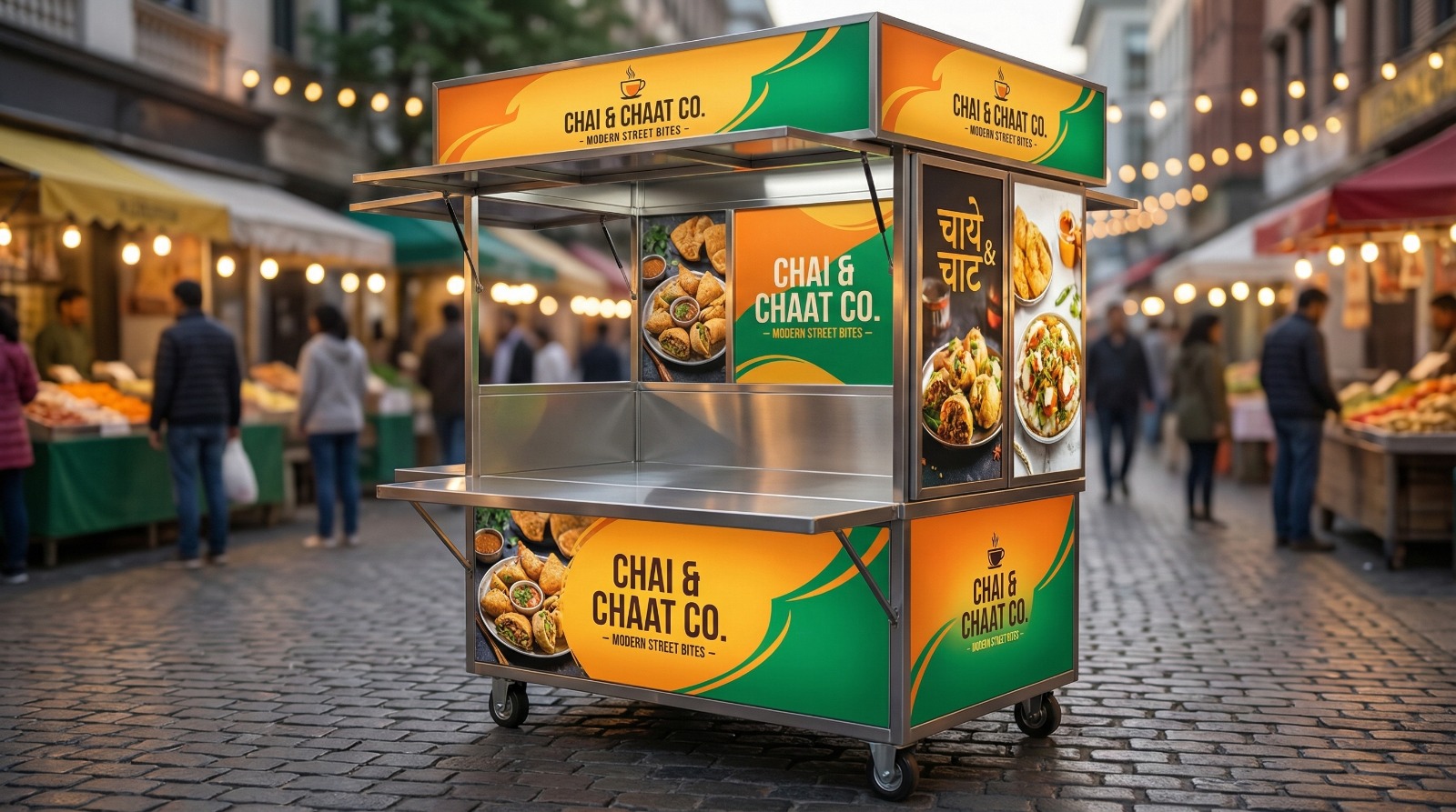 Smart Mobile Food Cart thumbnail 3