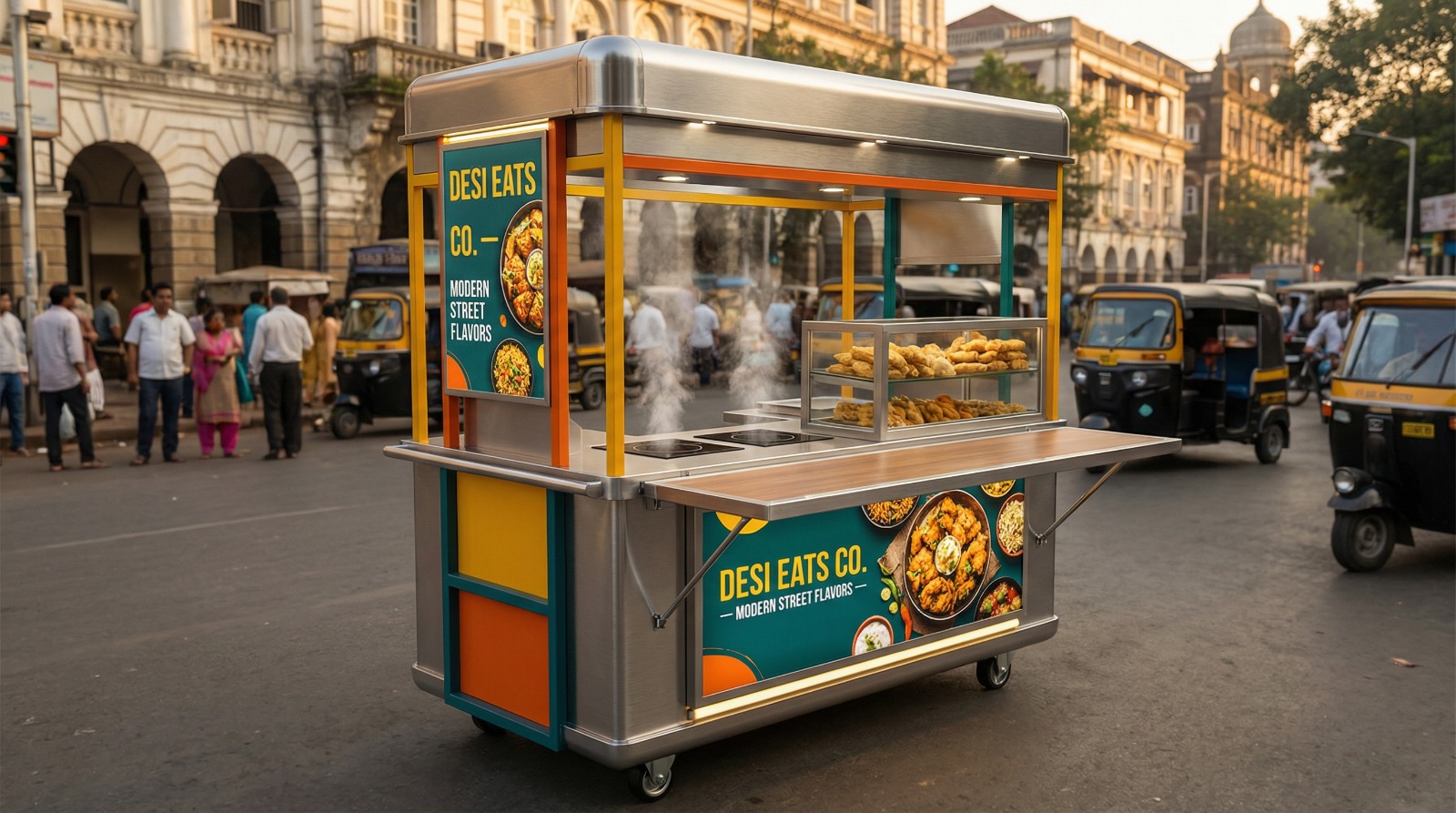 Smart Mobile Food Cart thumbnail 4