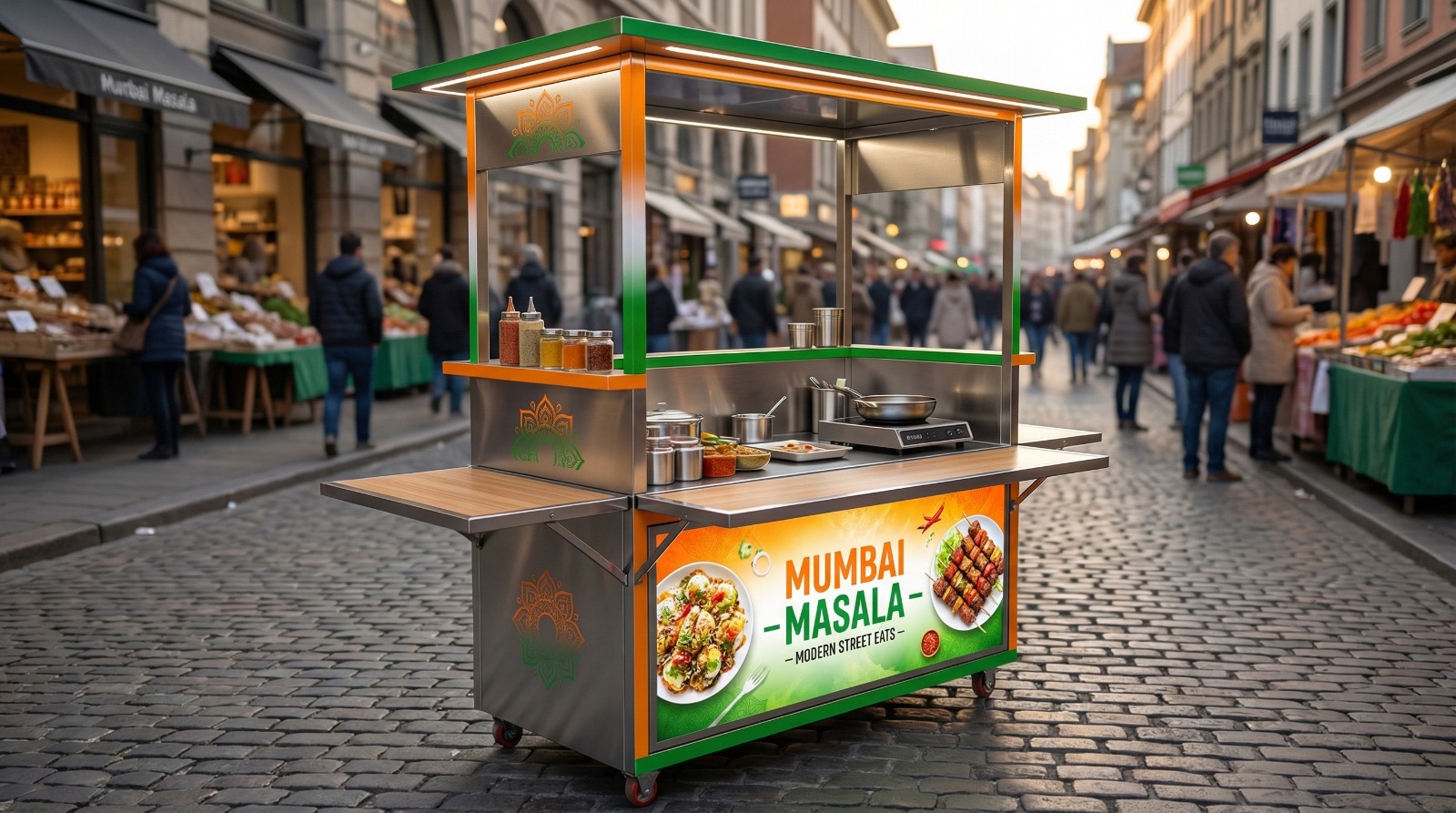 Smart Mobile Food Cart thumbnail 5